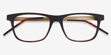 Tortoise Karat -  Lightweight Plastic Eyeglasses