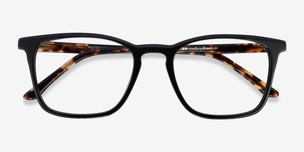 Black Tortoise Phoenix -  Acetate Eyeglasses