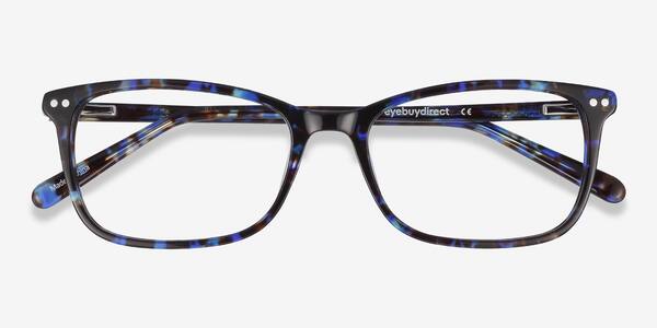 Blue Floral Alette -  Acetate Eyeglasses