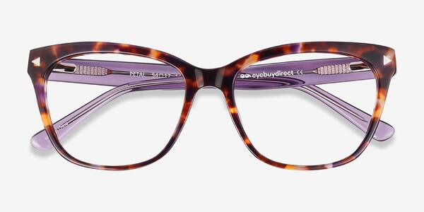 Purple Tortoise Petal -  Acétate Lunettes de vue
