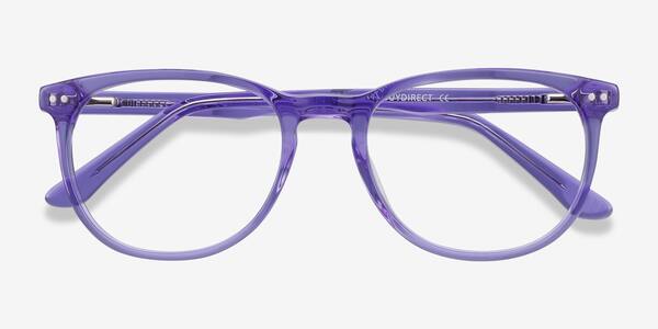 Purple Cherbourg -  Acetate Eyeglasses