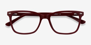 Burgundy Varda -  Acetate Eyeglasses