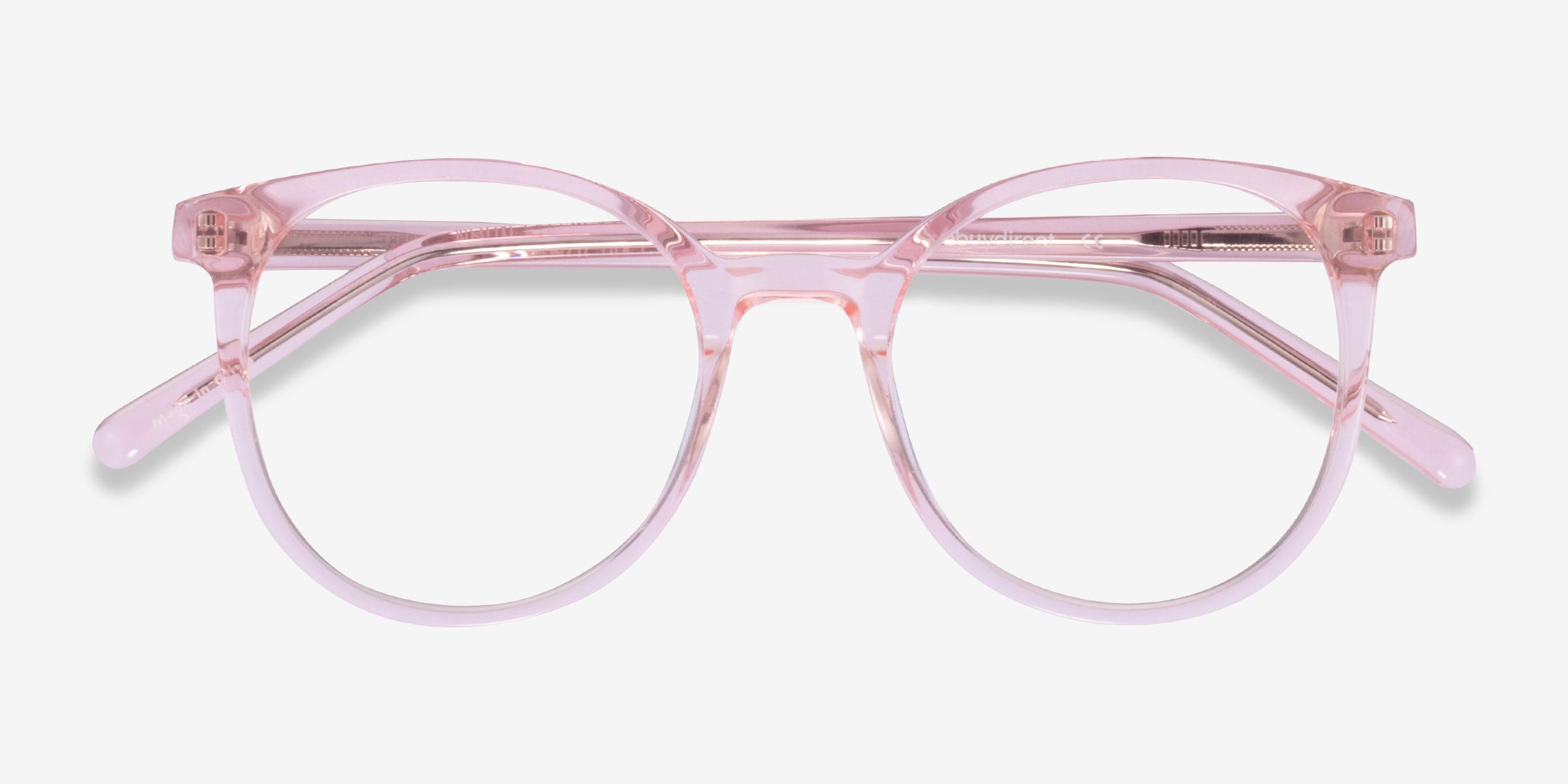 Monture lunette 2025 or rose