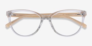 Clear Yellow Sing -  Fashion Acetate Eyeglasses