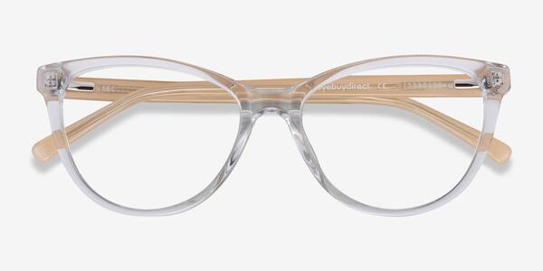 Clear Yellow Sing -  Acetate Eyeglasses