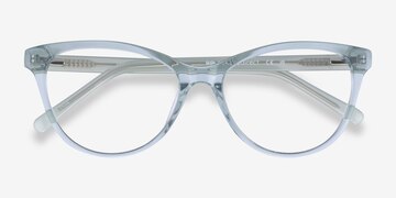 Clear Blue Sing -  Fashion Acetate Eyeglasses