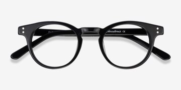 Black Flora -  Acetate Eyeglasses