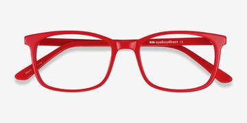 Rouge Equality -  Coloré Acétate Lunettes de vue
