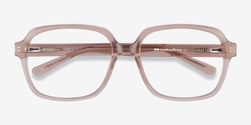 Clear Brown Tompkins -  Vintage Acetate Eyeglasses