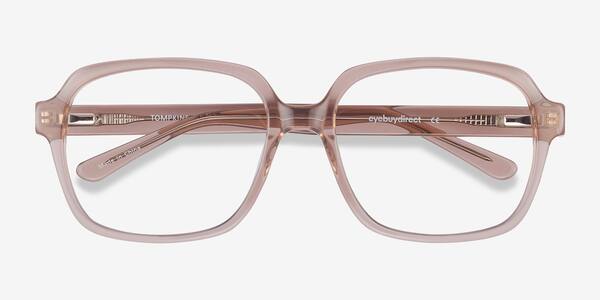 Clear Brown Tompkins -  Acetate Eyeglasses