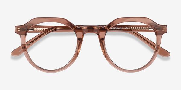 Clear Brown Mikoto -  Acetate Eyeglasses