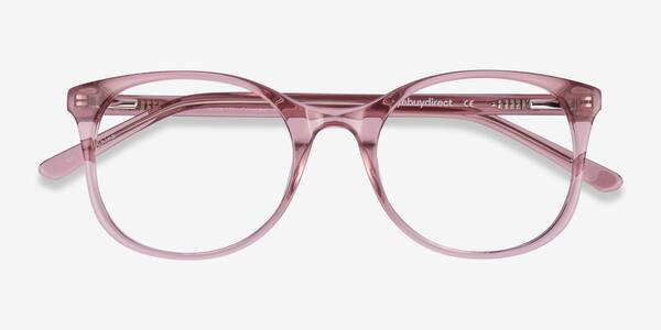 Clear Pink Greta -  Acetate Eyeglasses