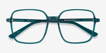 Teal Sixto -  Vintage Acetate Eyeglasses