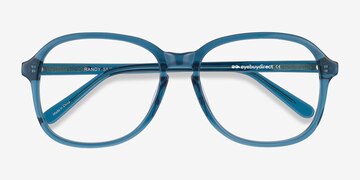 Teal Randy -  Vintage Acetate Eyeglasses