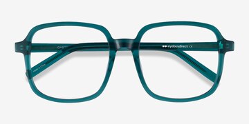 Teal Gaston -  Vintage Acetate Eyeglasses