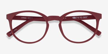 Crimson Citrus -  Plastic Eyeglasses