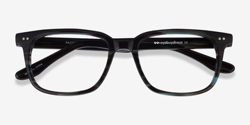 Striped Blue Pacific -  Acetate Eyeglasses
