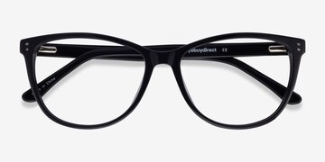 Black Solitaire -  Acetate Eyeglasses