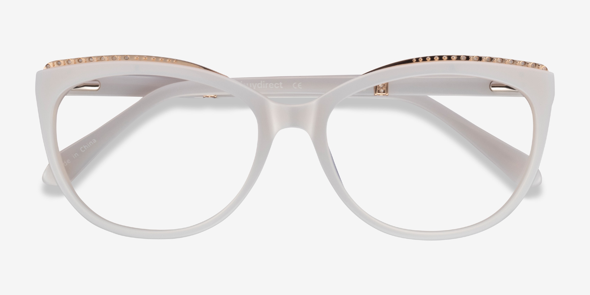 Lunette store blanche femme