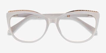 White Brilliance -  Colorful Acetate Eyeglasses