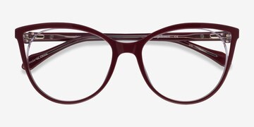 Burgundy Bijou -  Acétate Lunettes de vue