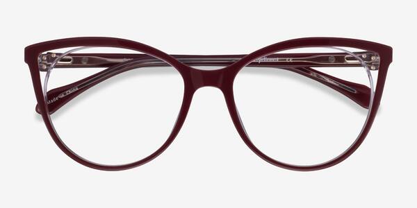 Burgundy Bijou -  Acetate Eyeglasses