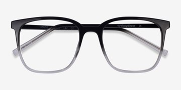 Gradient Black House -  Metal Eyeglasses