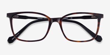 Tortoise Black Travel -  Acetate Eyeglasses