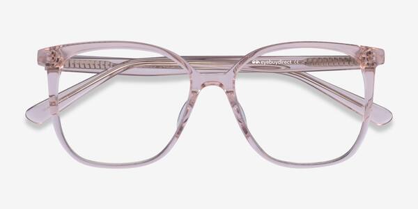 Clear Pink Latte -  Acetate Eyeglasses