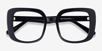 Black Calista -  Acetate Eyeglasses
