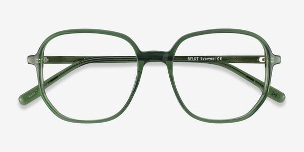Clear Green Natural -  Acetate Eyeglasses