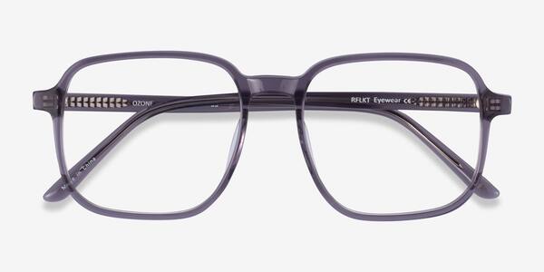 Clear Gray Ozone -  Acetate Eyeglasses