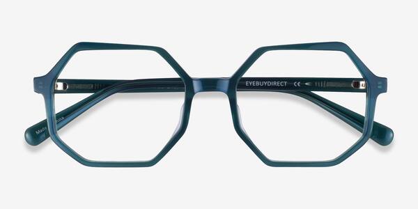 Iridescent Dark Green Glister -  Acétate Lunettes de vue