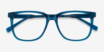 Clear Blue Latitude -  Acetate Eyeglasses