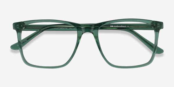 Clear Green Francisco -  Acetate Eyeglasses