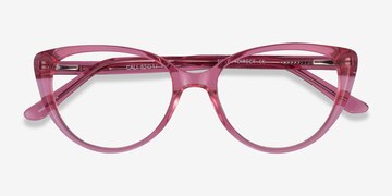Clear Pink Cali -  Acétate Lunettes de vue