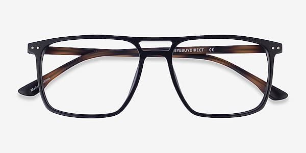 Matte Black Tortoise Hitch - Plastic Eyeglasses Matte Black Tortoise Hitch - Plastic Eyeglasses