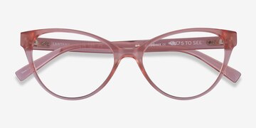 Clear Nude Lantana -  Plastic Eyeglasses