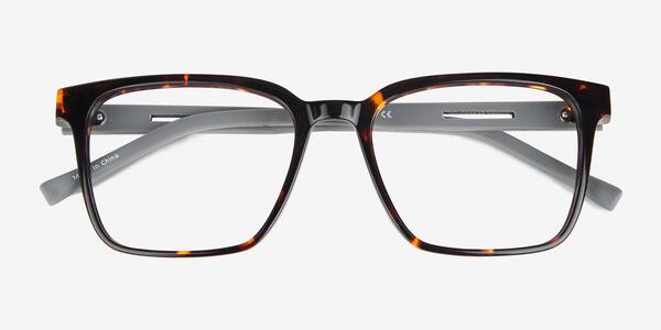 Tortoise Gray Mod -  Acetate Eyeglasses