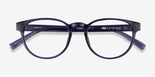 Crystal Dark Blue Hawthorne -  Eco-friendly Lunettes de vue