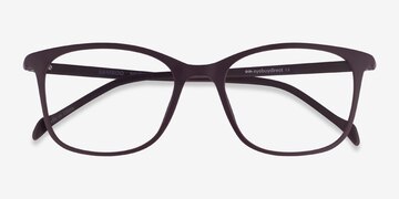 Marron foncé Bamboo -  Plastique Lunettes de vue