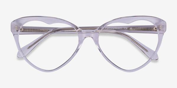 Clear Crystal  Cara -  Eyeglasses