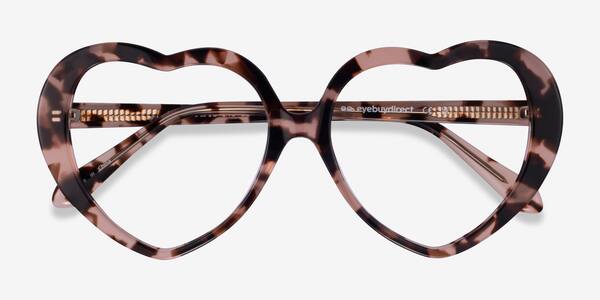 Pink Tortoise Suki -  Acetate Eyeglasses