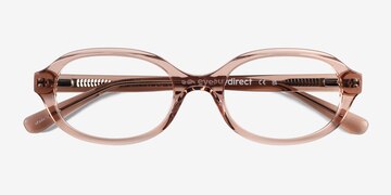 Crystal Beige Patti -  Acetate Eyeglasses
