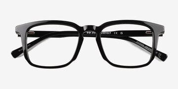 Black Astera -  Acetate Eyeglasses