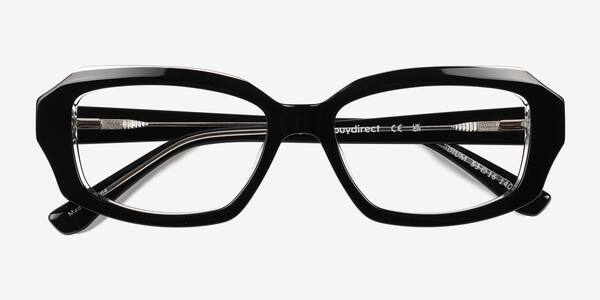 Black Crystal Caladium -  Acetate Eyeglasses