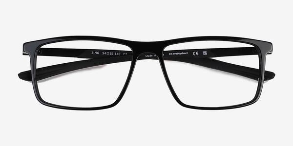 Noir Zing -  Acétate Lunettes de vue