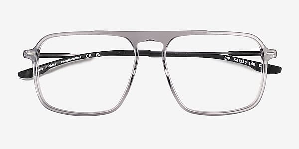 Crystal Gray Zip - Acétate Lunettes de vue Crystal Gray Zip - Acétate Lunettes de vue