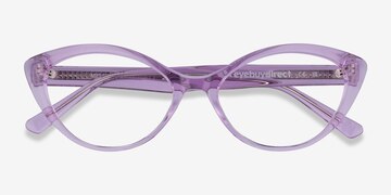 Violet clair Melanie -  Acétate Lunettes de vue