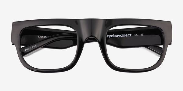 Shiny Black Balsam -  Eco-friendly Eyeglasses